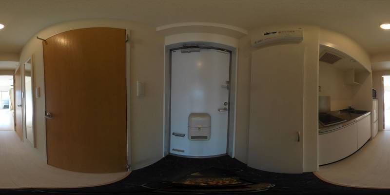 パノラマ画像玄関