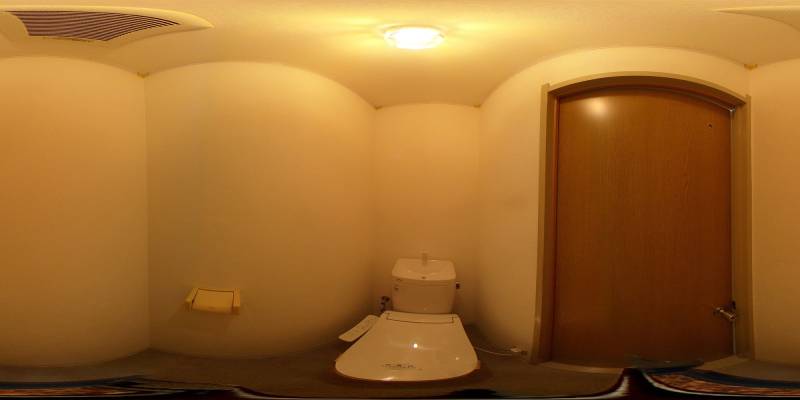 パノラマ画像トイレ