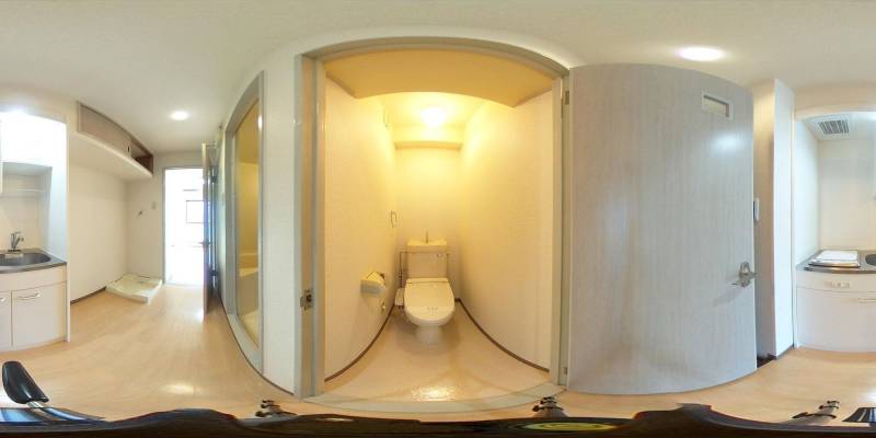 パノラマ画像トイレ