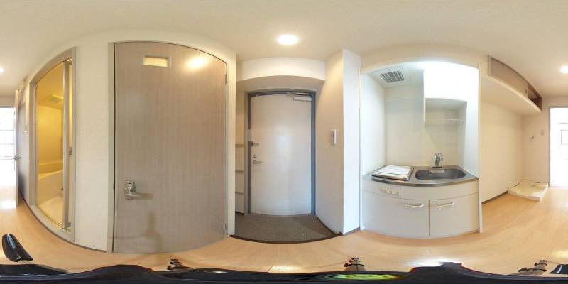 パノラマ画像玄関