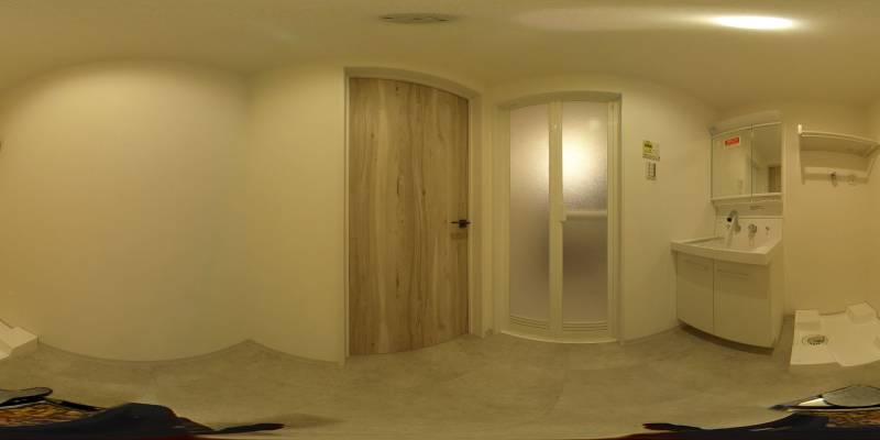 パノラマ画像洗面所