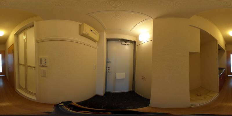 パノラマ画像玄関