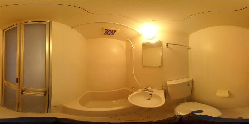 パノラマ画像バスルーム