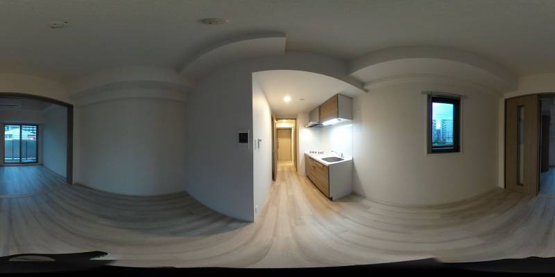 パノラマ画像リビング