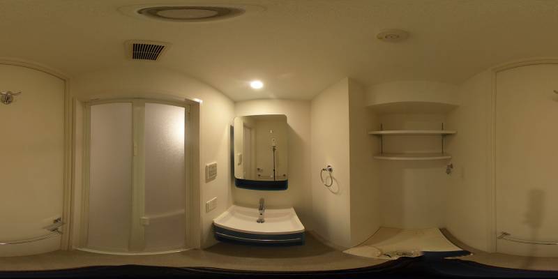 パノラマ画像洗面所