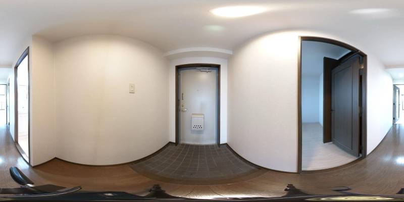 パノラマ画像玄関