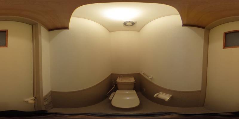 パノラマ画像トイレ