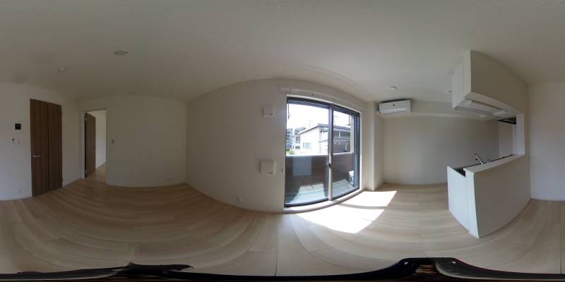 パノラマ画像リビング