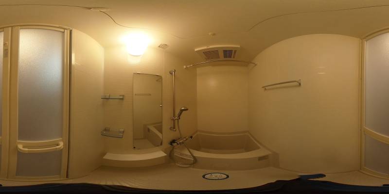 パノラマ画像バスルーム