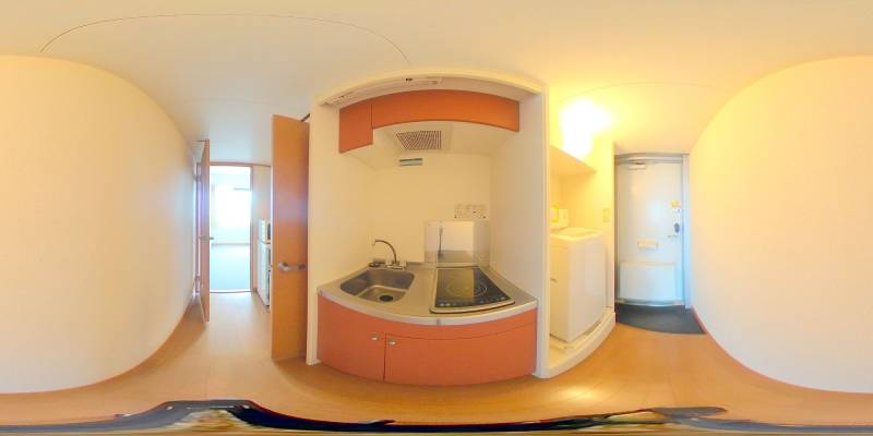 パノラマ画像バスルーム