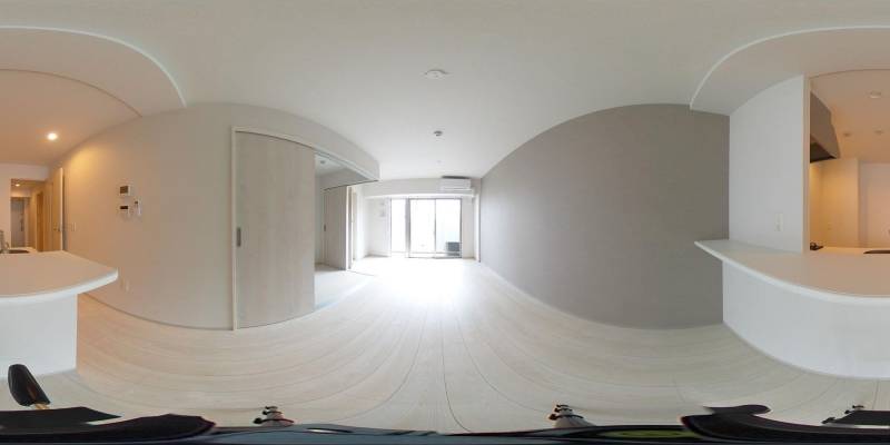 パノラマ画像リビング