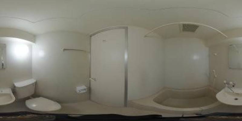 パノラマ画像バスルーム