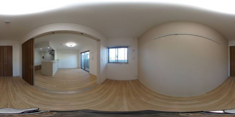 パノラマ画像洋室