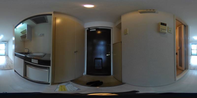 パノラマ画像玄関