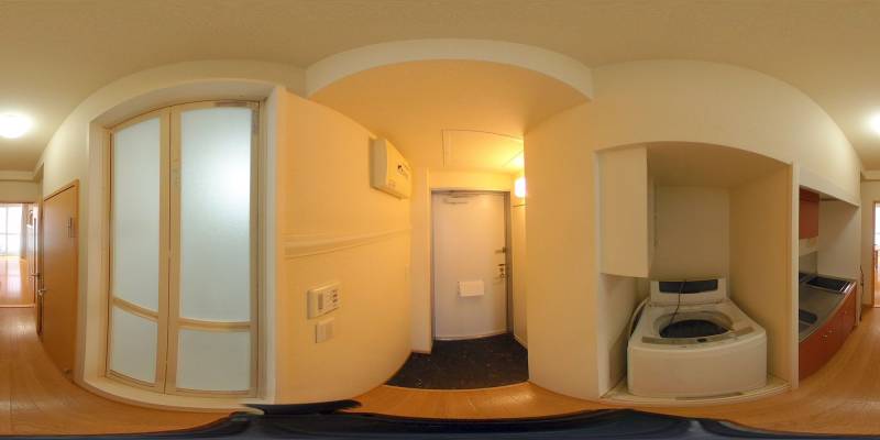 パノラマ画像玄関