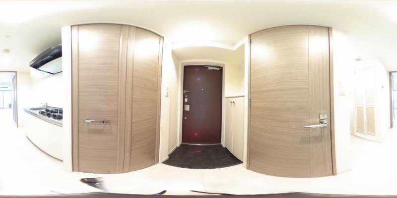 パノラマ画像玄関