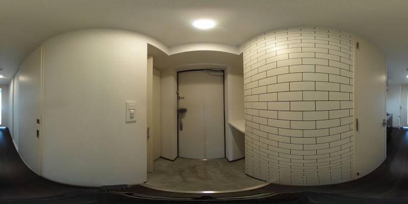 パノラマ画像玄関