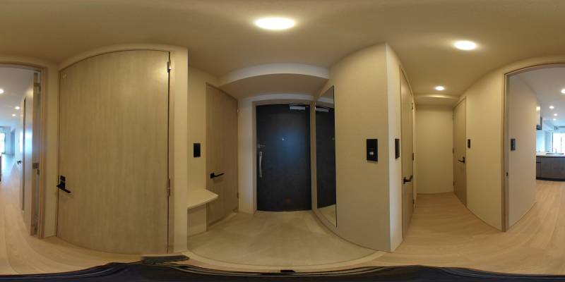 パノラマ画像玄関