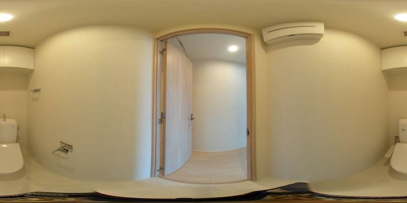 パノラマ画像トイレ
