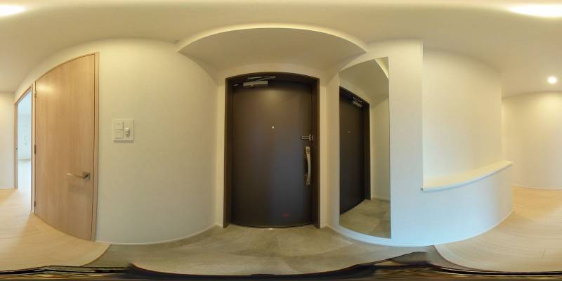 パノラマ画像玄関