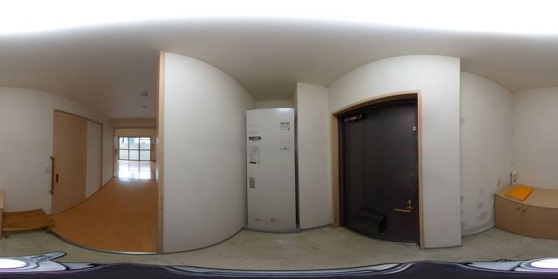 パノラマ画像玄関