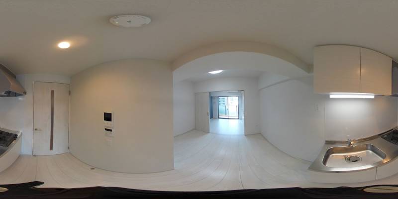 パノラマ画像キッチン