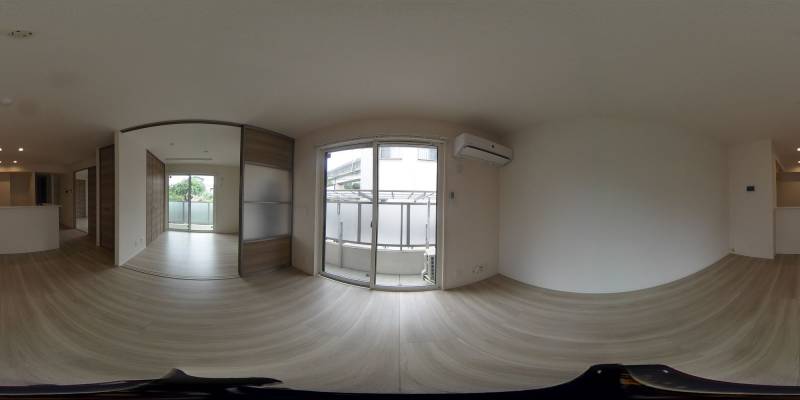 パノラマ画像リビング