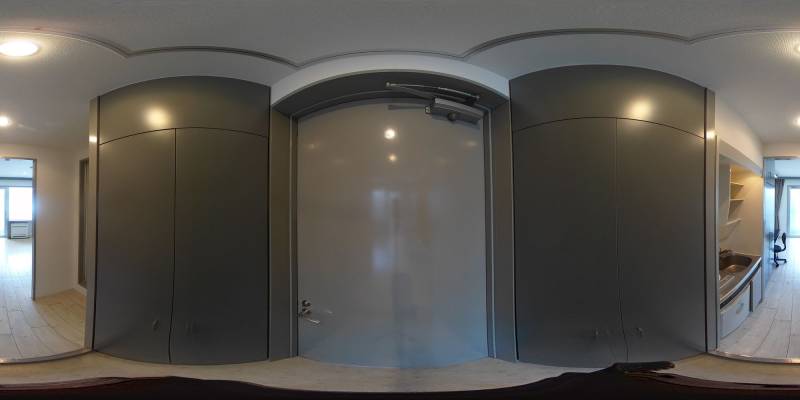 パノラマ画像玄関