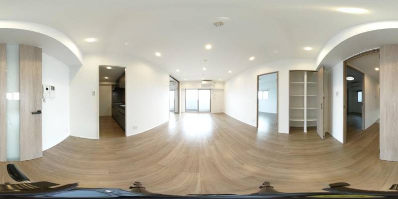 パノラマ画像洋室