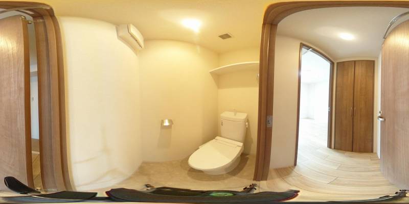 パノラマ画像トイレ