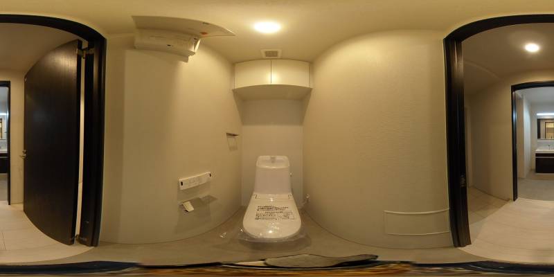 パノラマ画像トイレ