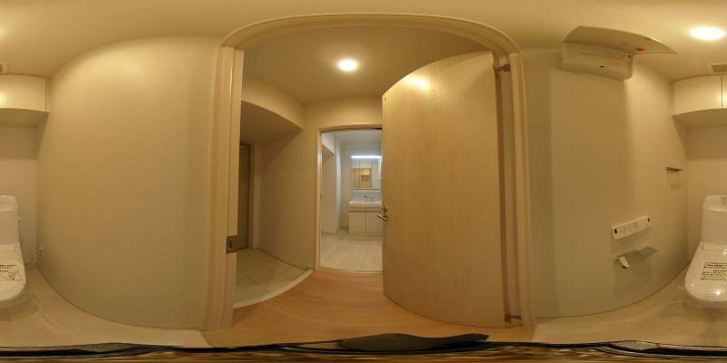 パノラマ画像トイレ
