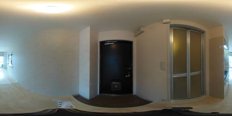 パノラマ画像玄関