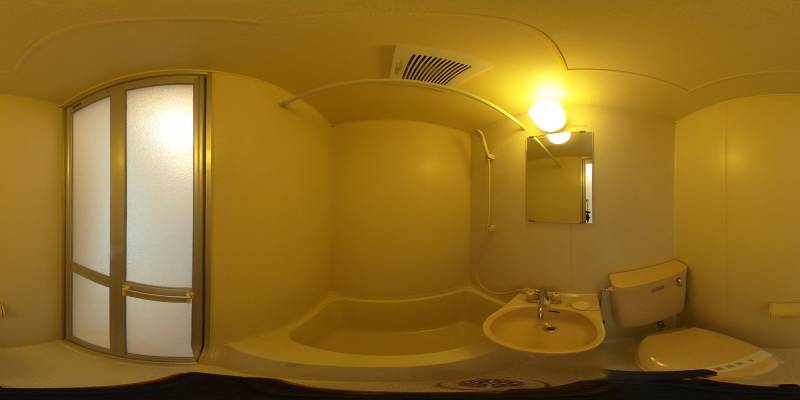 パノラマ画像バスルーム