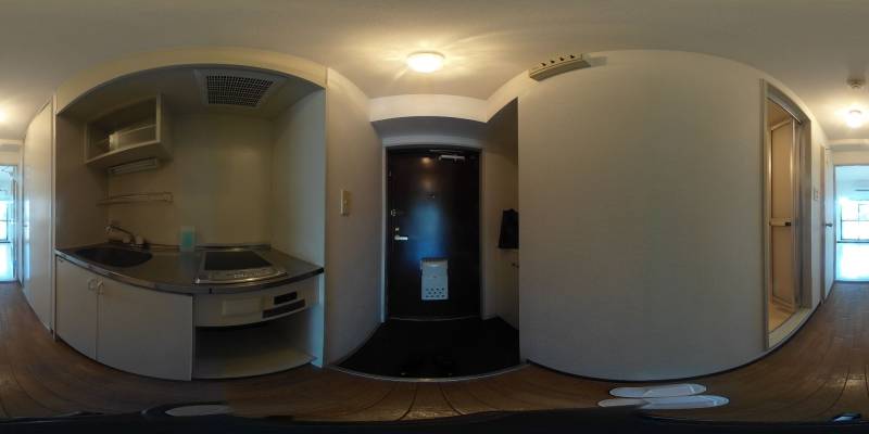 パノラマ画像玄関