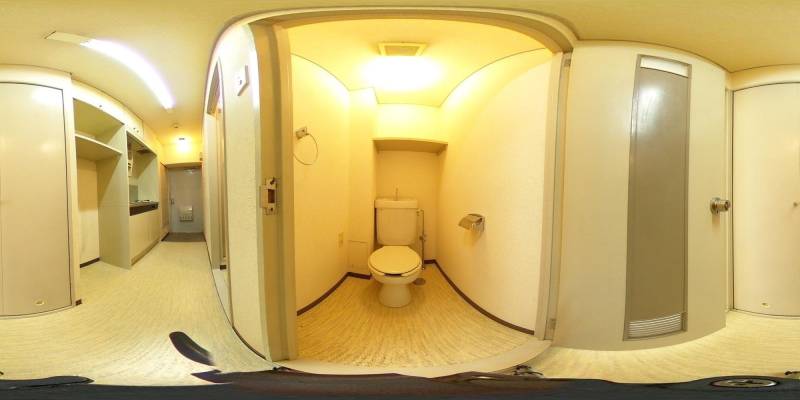 パノラマ画像トイレ