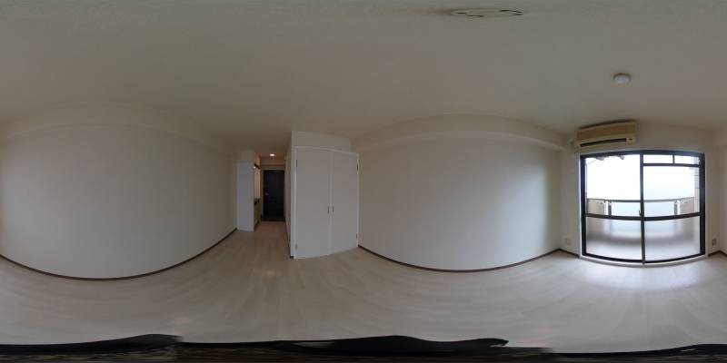 パノラマ画像洋室