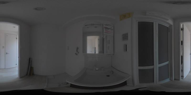 パノラマ画像洗面所