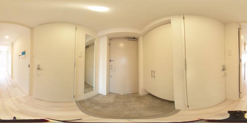 パノラマ画像玄関