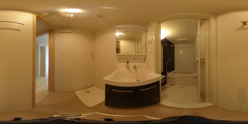 パノラマ画像洗面所