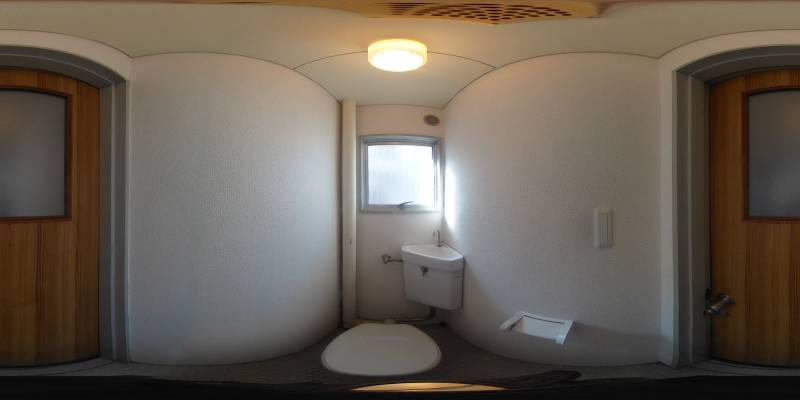 パノラマ画像トイレ