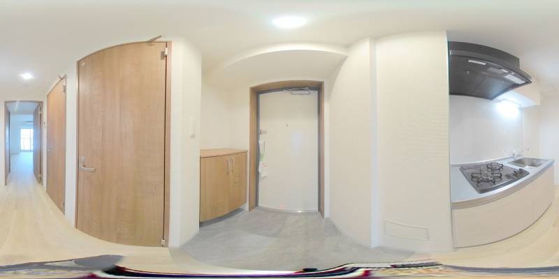 パノラマ画像玄関