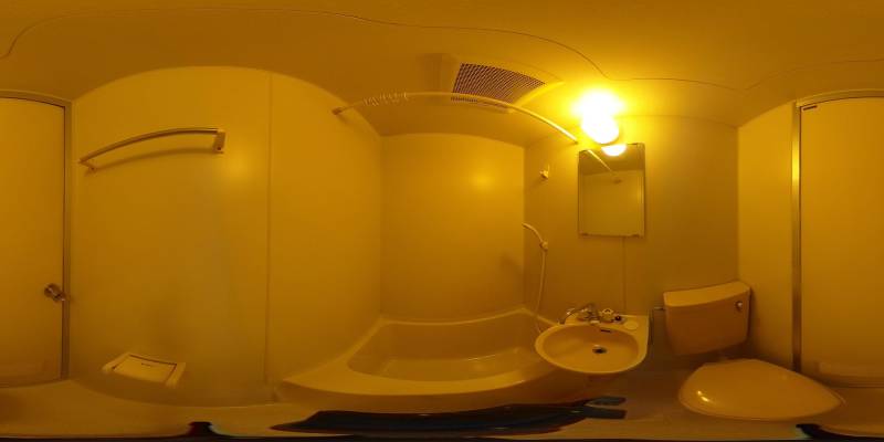 パノラマ画像バスルーム