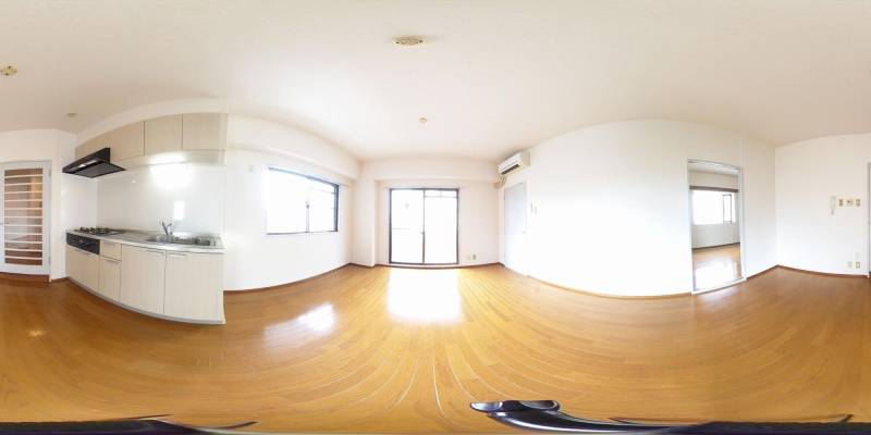 パノラマ画像リビング