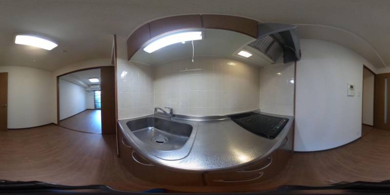 パノラマ画像キッチン