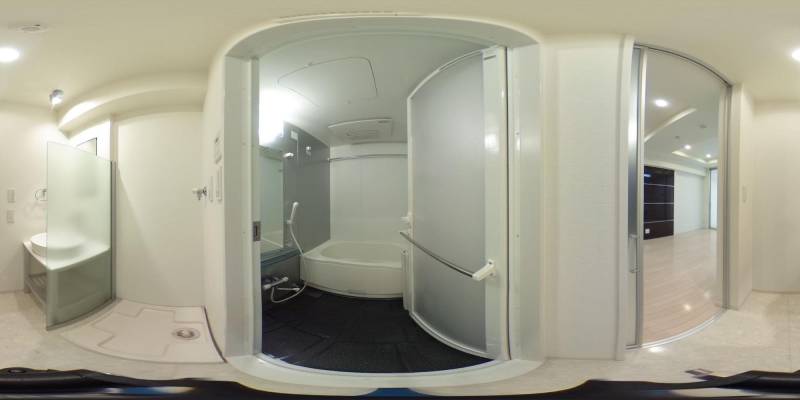 パノラマ画像バスルーム