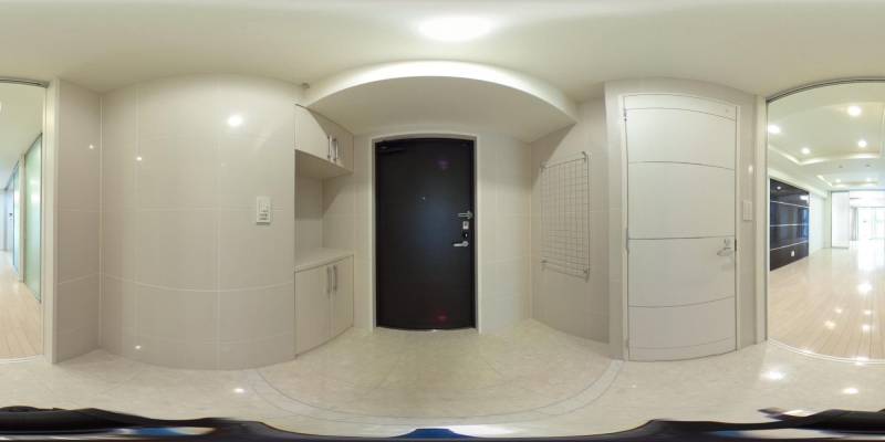 パノラマ画像玄関