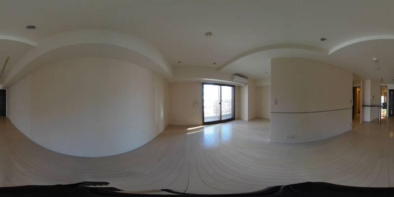 パノラマ画像リビング