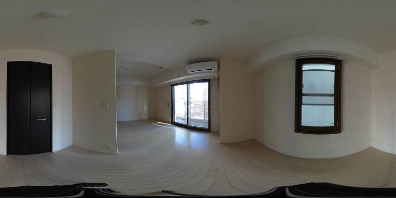 パノラマ画像洋室