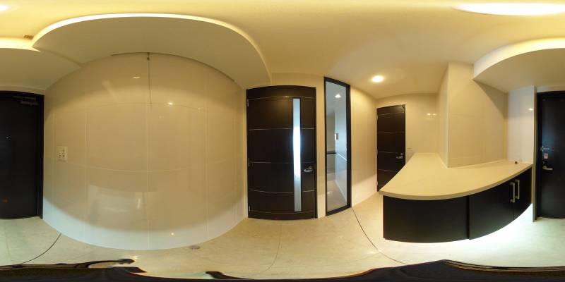 パノラマ画像玄関